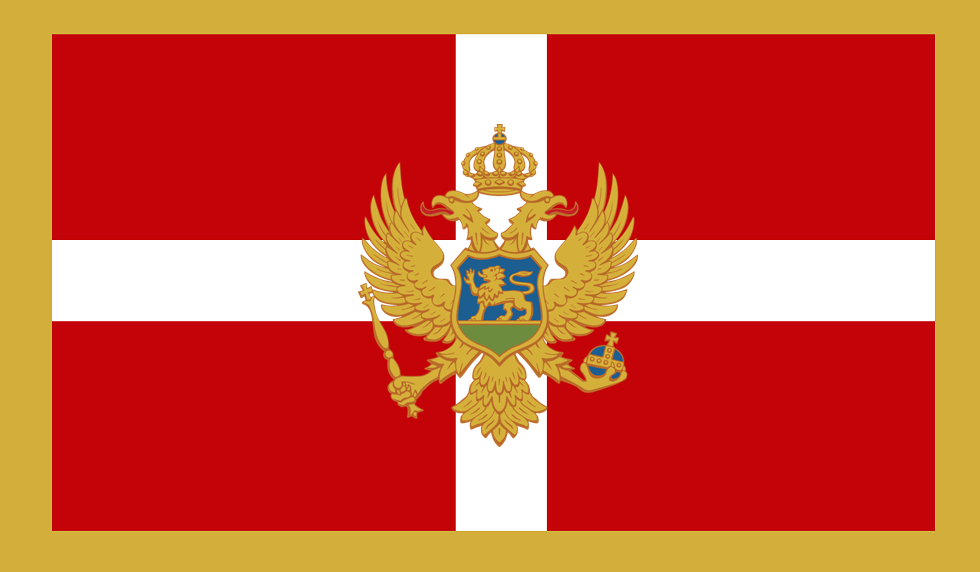 montenegro flag
