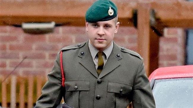 Royal Marine Ian Tennet