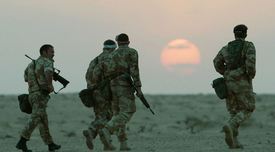 british troops