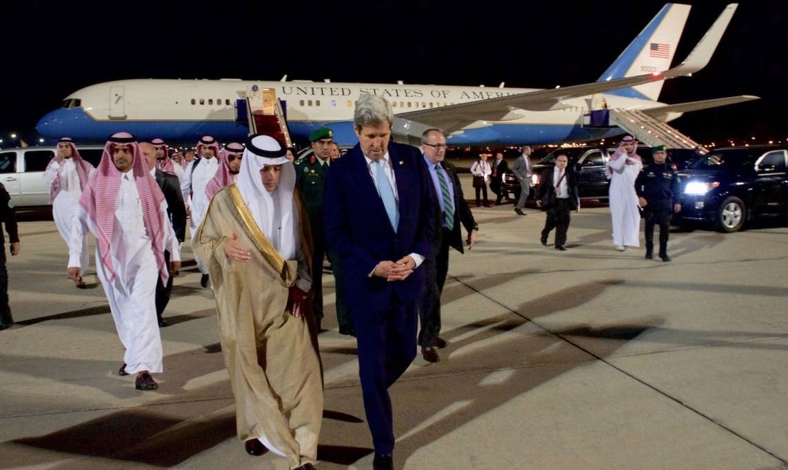 Kerry in Saudi Arabia