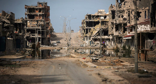 Libya destroyed