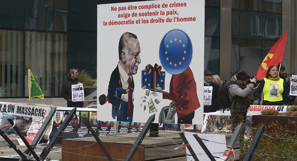 Click to enlarge German protest poster