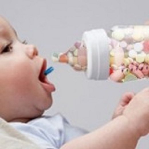 drugged baby