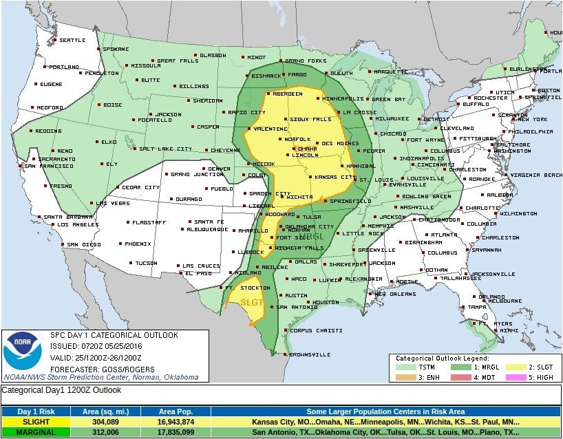 Severe thunderstorms wreaks havoc across U.S. Plains; tornadoes, flash