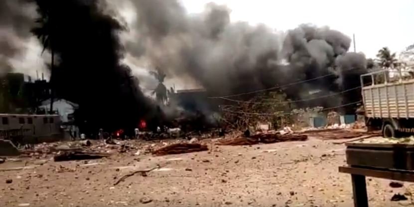 Click to enlarge chemical explosion in Dombivli, India