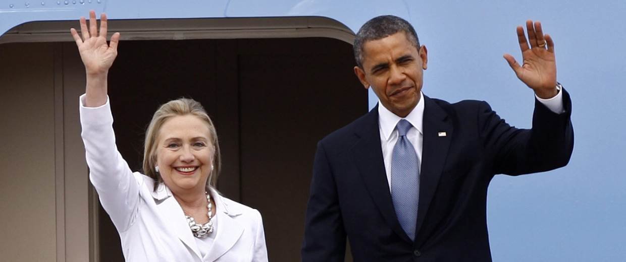 Clinton Obama