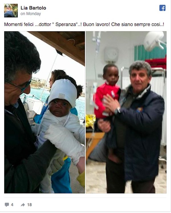 Click to enlarge Nigerian baby saved