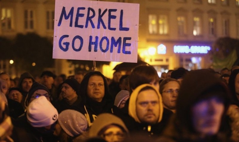 Merkel go home