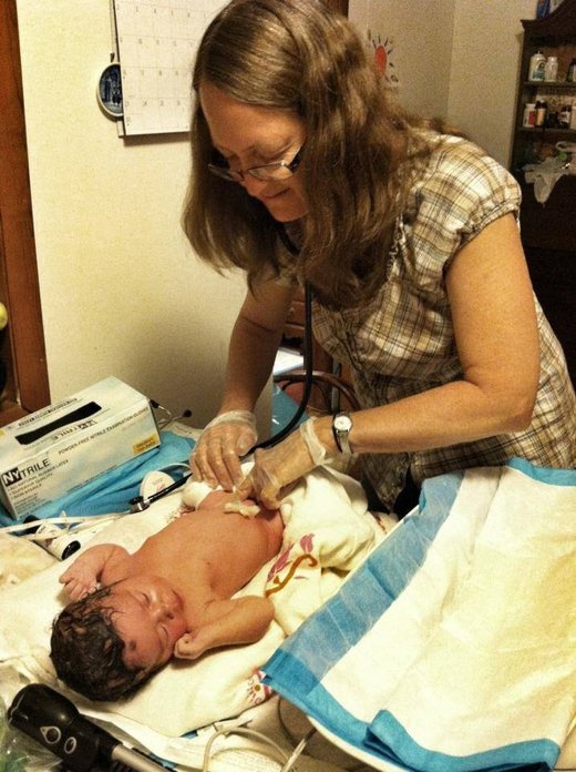Click to enlarge Home birth