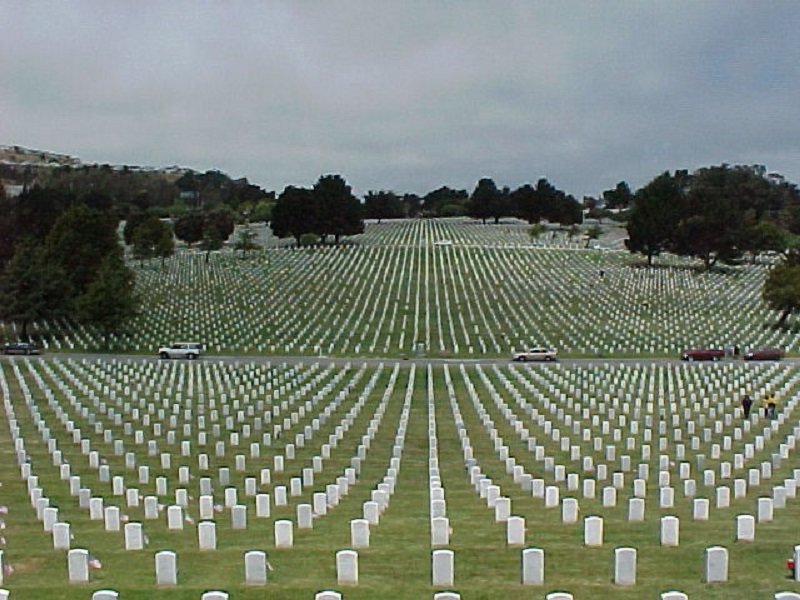 Click to enlarge Golden Gate National Cemetery