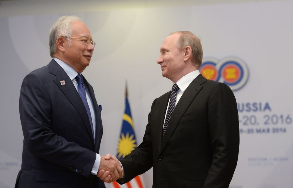 Putin and Razak