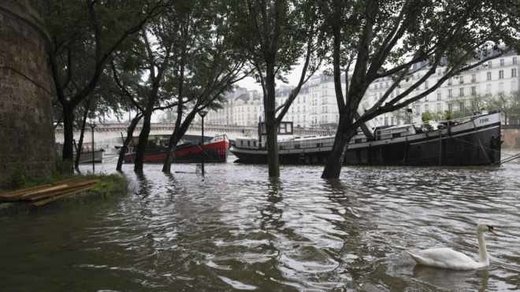 River Seine flooding