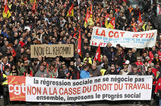 protest france