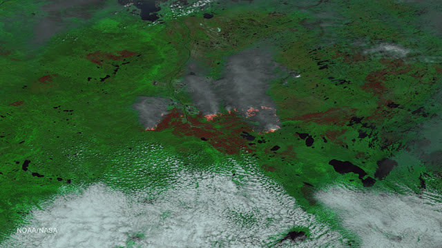Click to enlarge fort McMurry wildfire