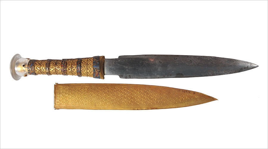 egyptian dagger meteorite