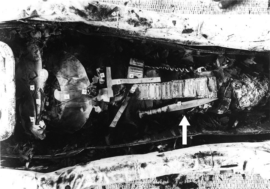egyptian dagger meteorite