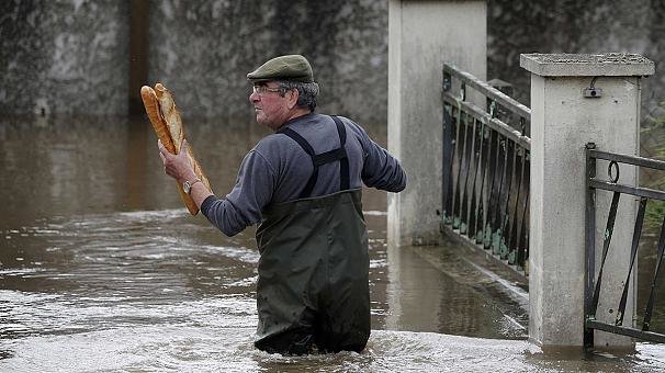 Click to enlarge Floodwater