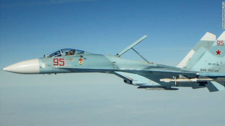 Click to enlarge Russian SU-27 flanker