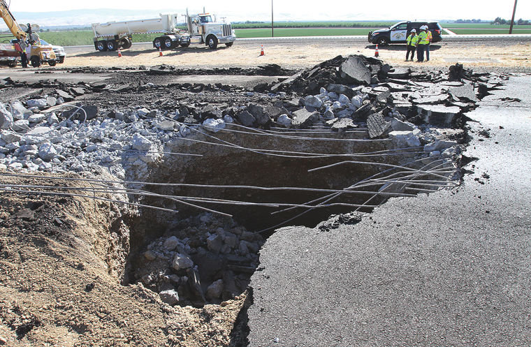 Tracy sinkhole