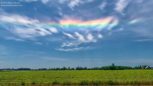 Puget Sounds fire rainbow