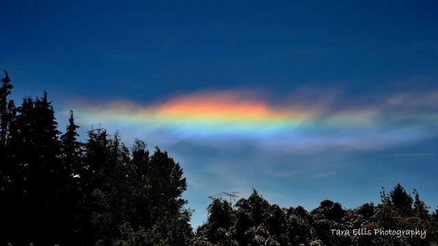 Puget Sounds fire rainbow
