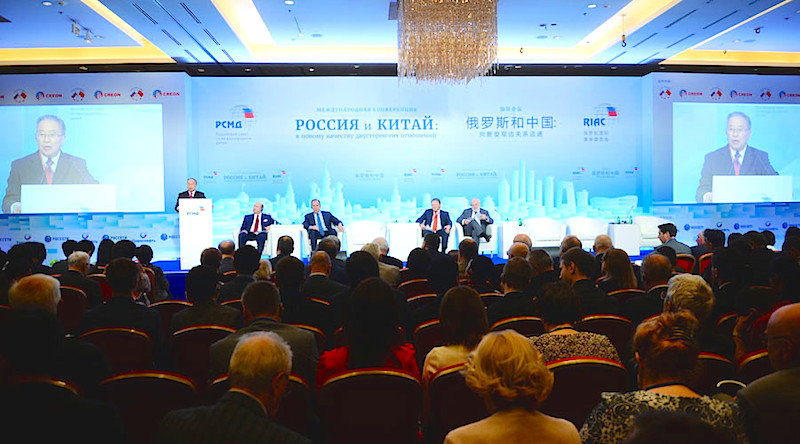 Click to enlarge China-Russia conference