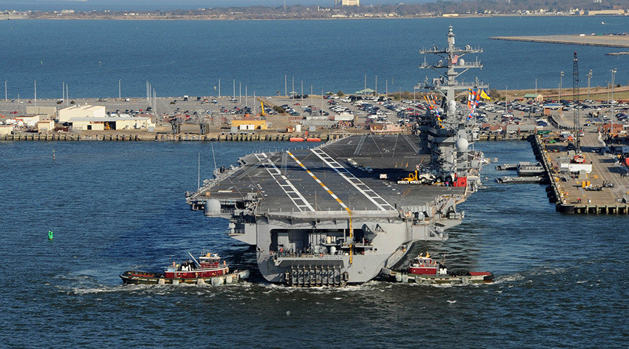 Nimitz-class aircraft carrier USS Dwight D. Eisenhower