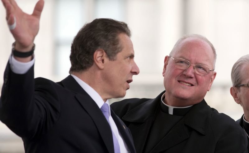 Governor Andrew Cuomo and Cardinal Timothy Dolan