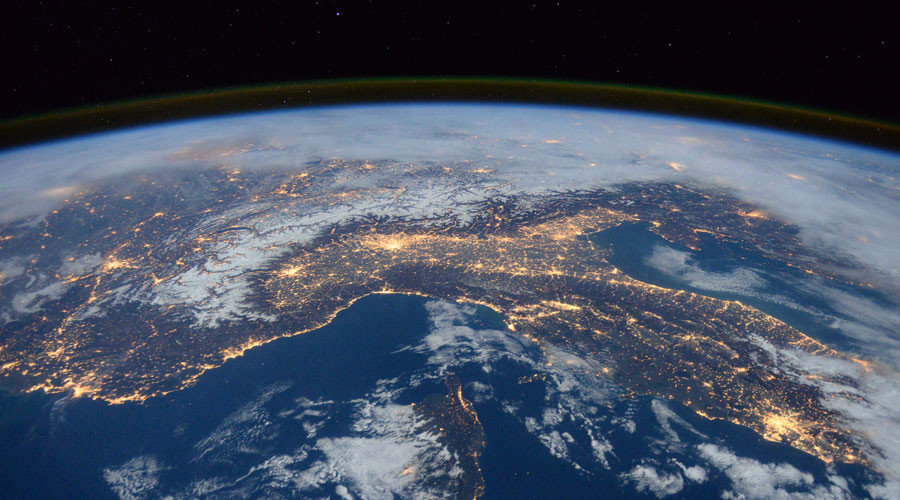 Space view of Earth