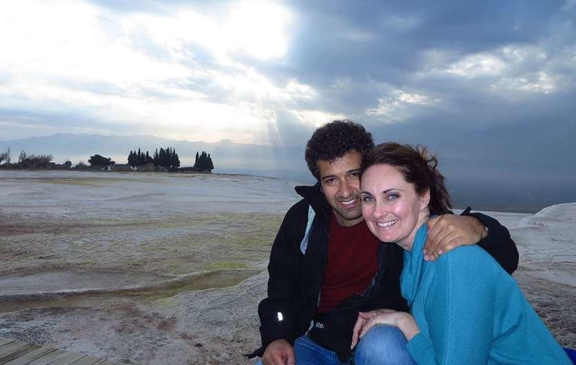 Camila Wright and Shahriar Zolfaghari