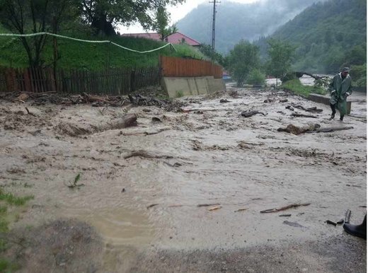 Romania floods June 2016