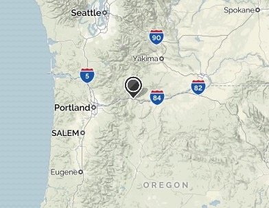 Click to enlarge Mosier, Oregon