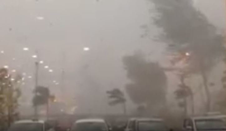Click to enlarge freak weather in Kuala Lumpur