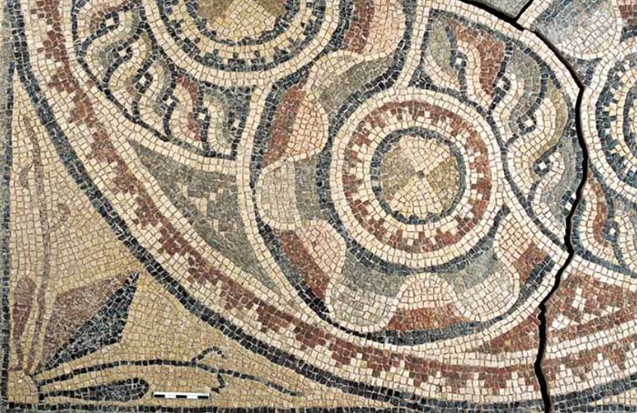 Click to enlarge Greek mosaic