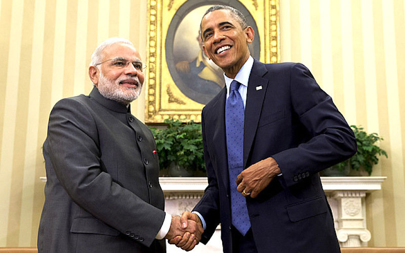 Click to enlarge Obama Modi