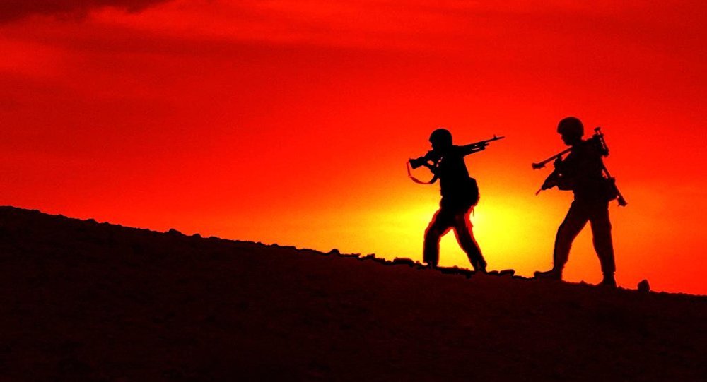 British soldiers in Jordan