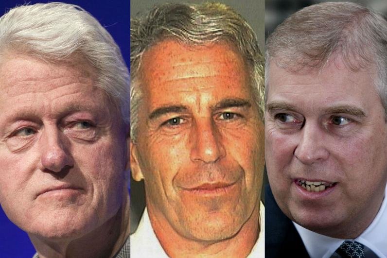 Click to enlarge Clinton, Epstein and Prince Andrew