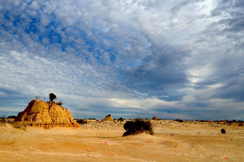 Click to enlarge Lake Mungo