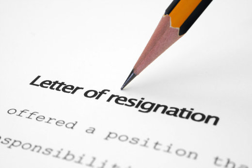resignation