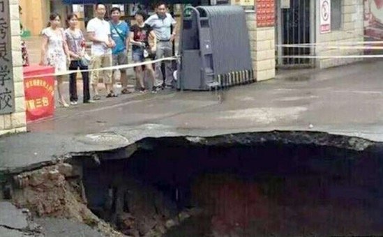 Nanning sinkhole