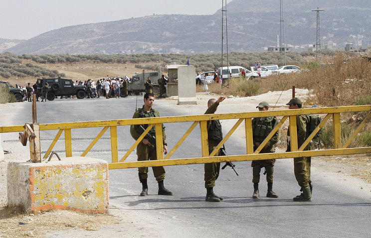 Israel check point