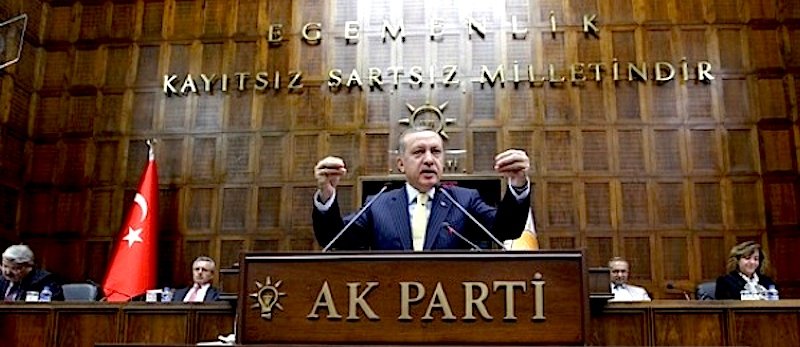 Erdogan in parliament