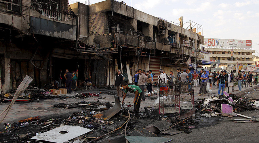 Baghdad destruction