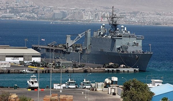Click to enlarge British warship