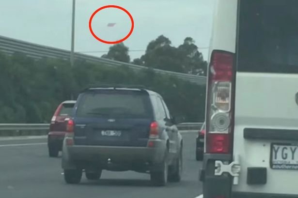 A UFO captured on camera in Australia made an 'odd loud noise' 
