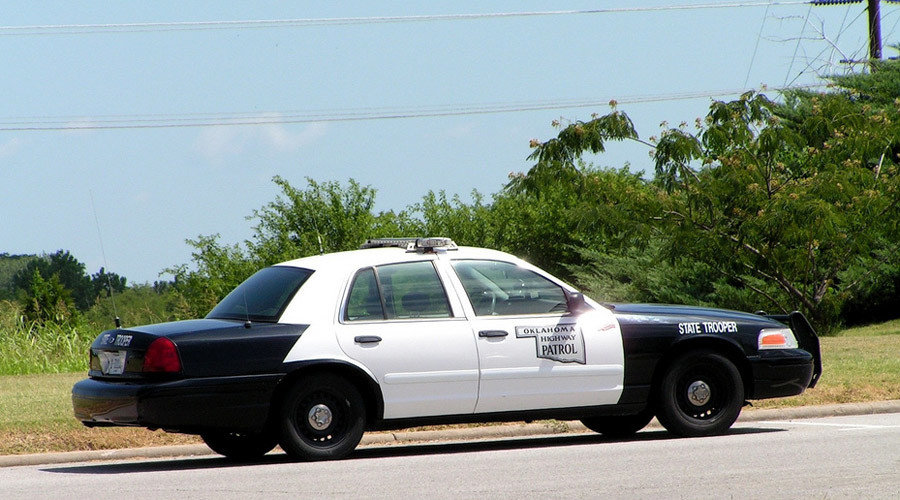 Oklahoma police cruiser