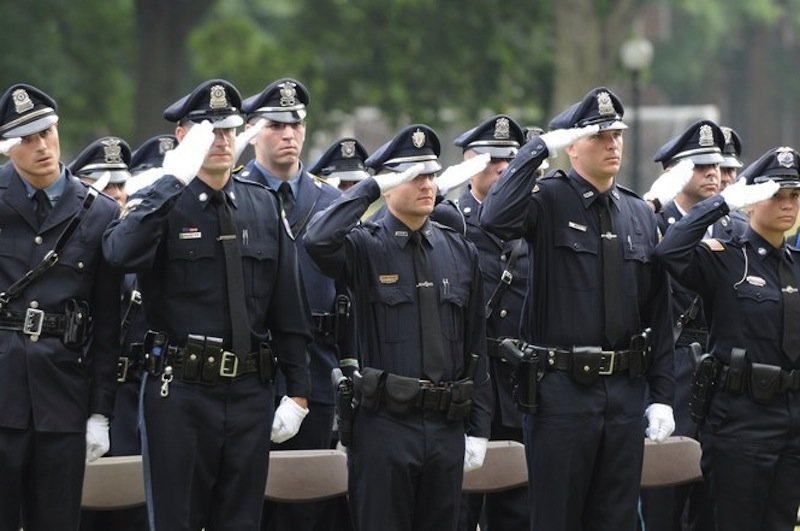 Click to enlarge Police state training