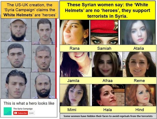 white helmets syria fake