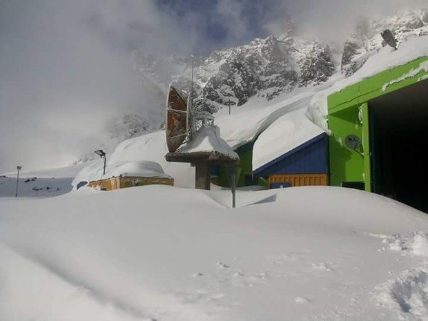 Andes blizzard
