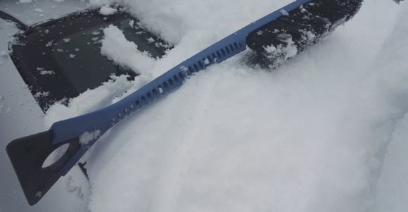  Cars in Rovaniemi got more than a dusting of snow overnight. 